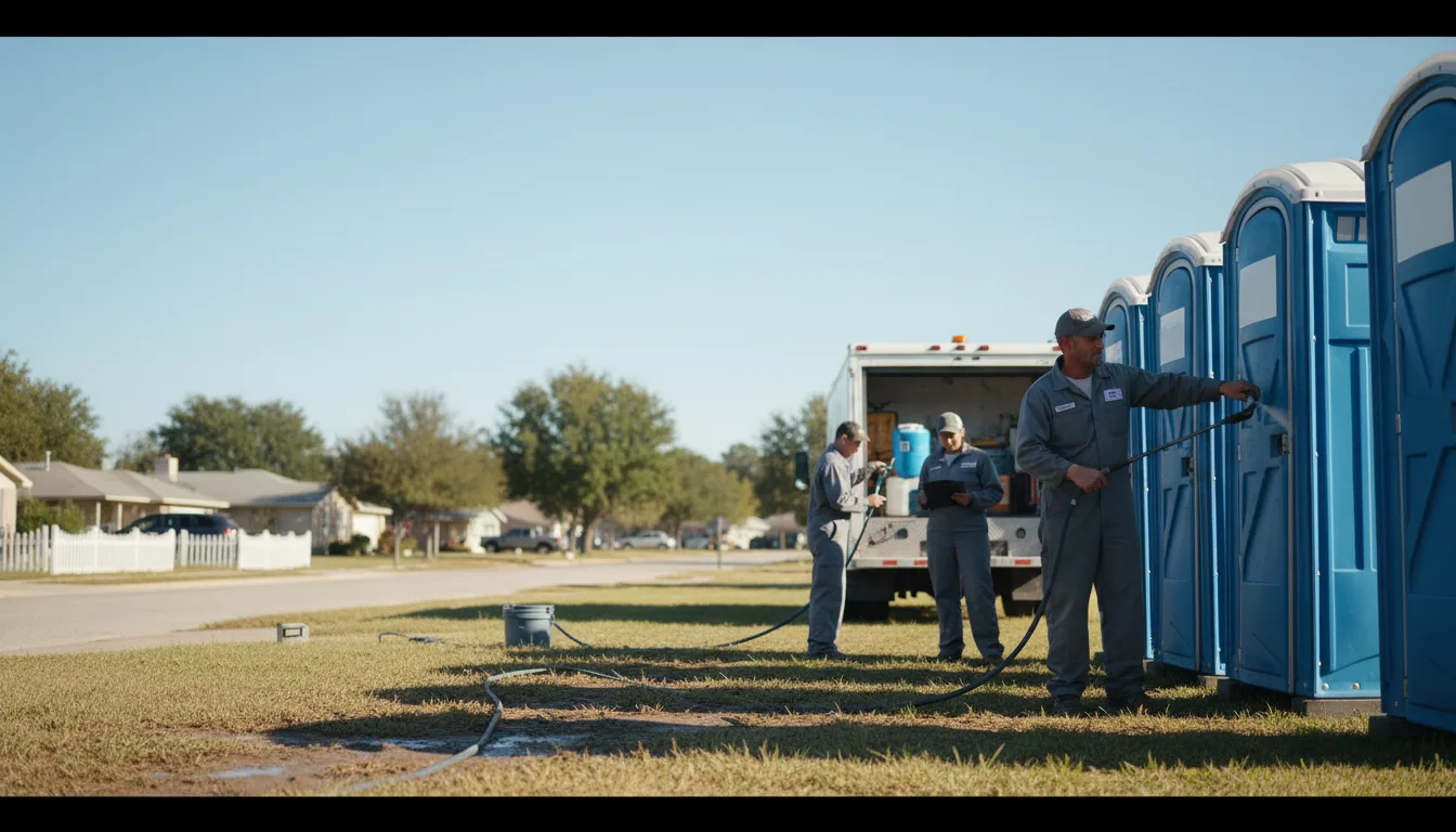 Long-Term Portable Toilet Rental in Isabel, KS near me